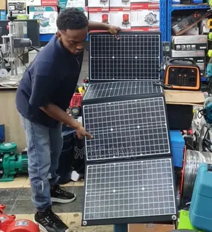 Portable Solar Power Station With
