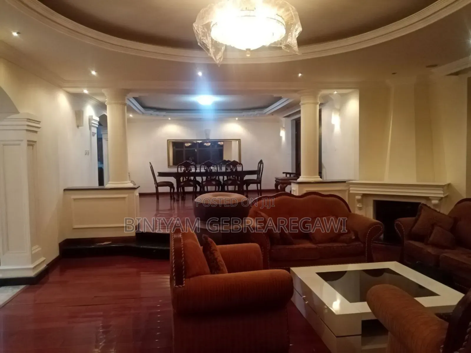 Furnished 5bdrm House in G+1, Yeka for rent