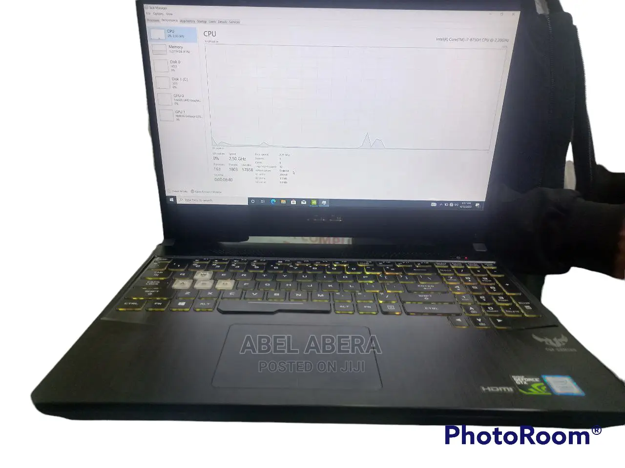 New Laptop Asus TUF Gaming FX504 16GB AMD Ryzen SSHD (Hybrid) 1T