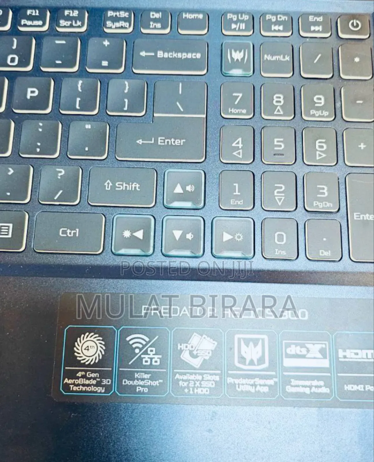 New Laptop Acer Predator Helios 300 16GB Intel Core I7 SSD 1T