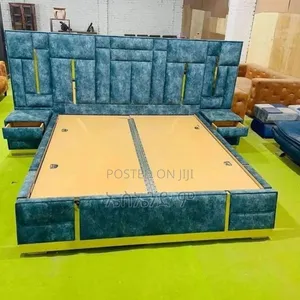 Photo - Blue King Size Bed