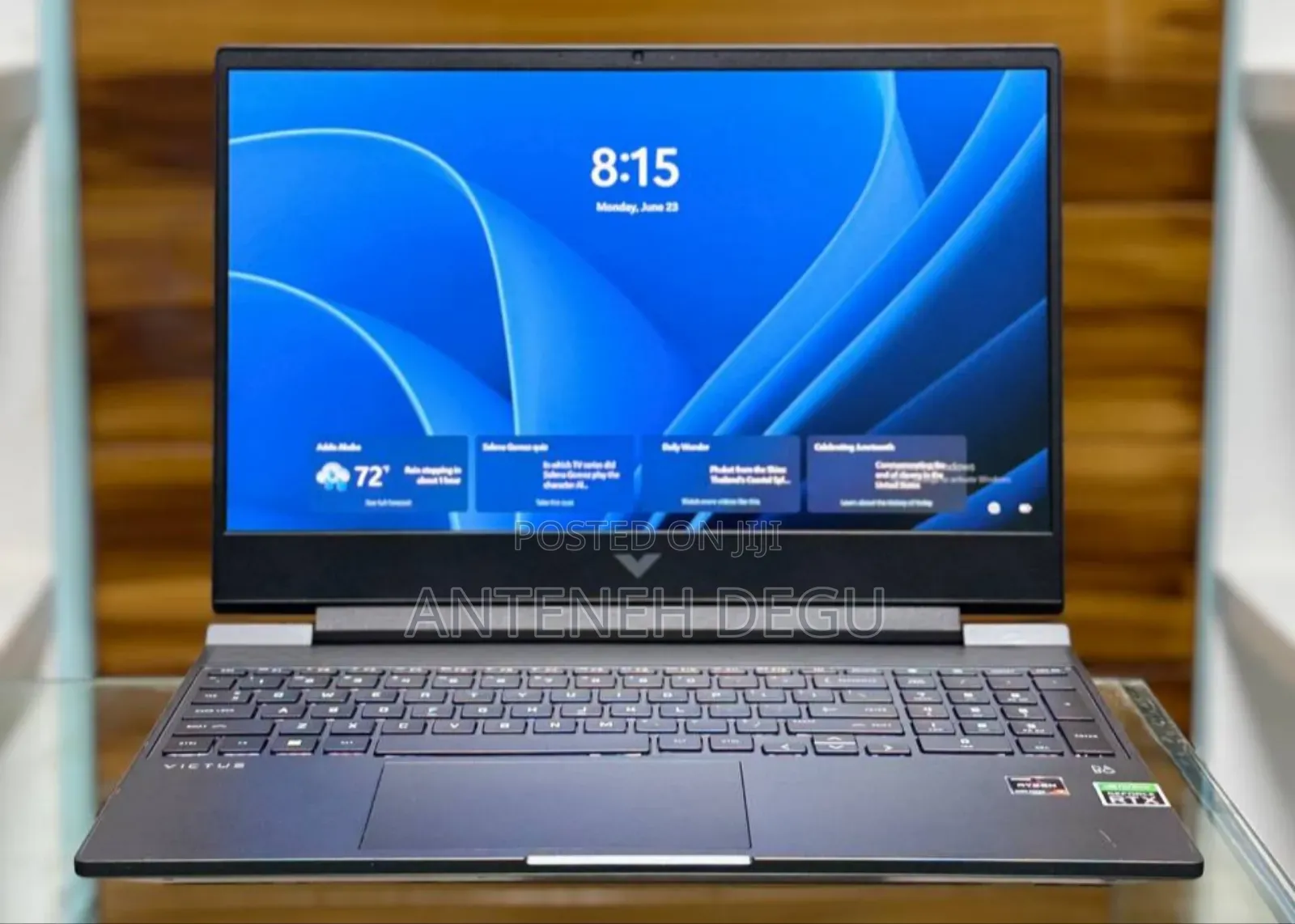 New Laptop HP Victus 16 16GB AMD Ryzen 7 SSD 512GB