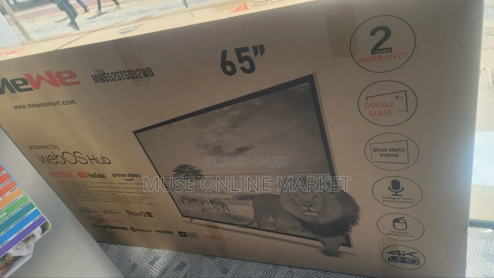 Mewe Webos 65inch Smart Android Tv