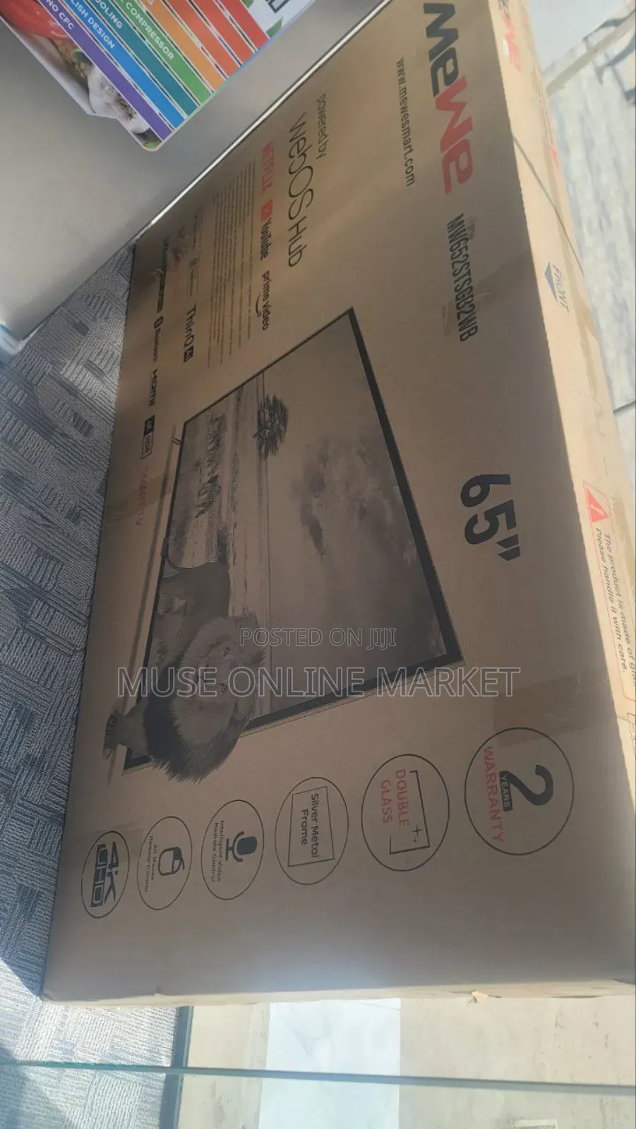 Mewe Webos 65inch Smart Android Tv