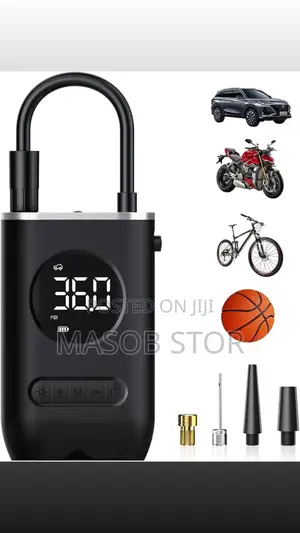 Photo - Wireless Car Air Pump / የጎማ መንፊያ