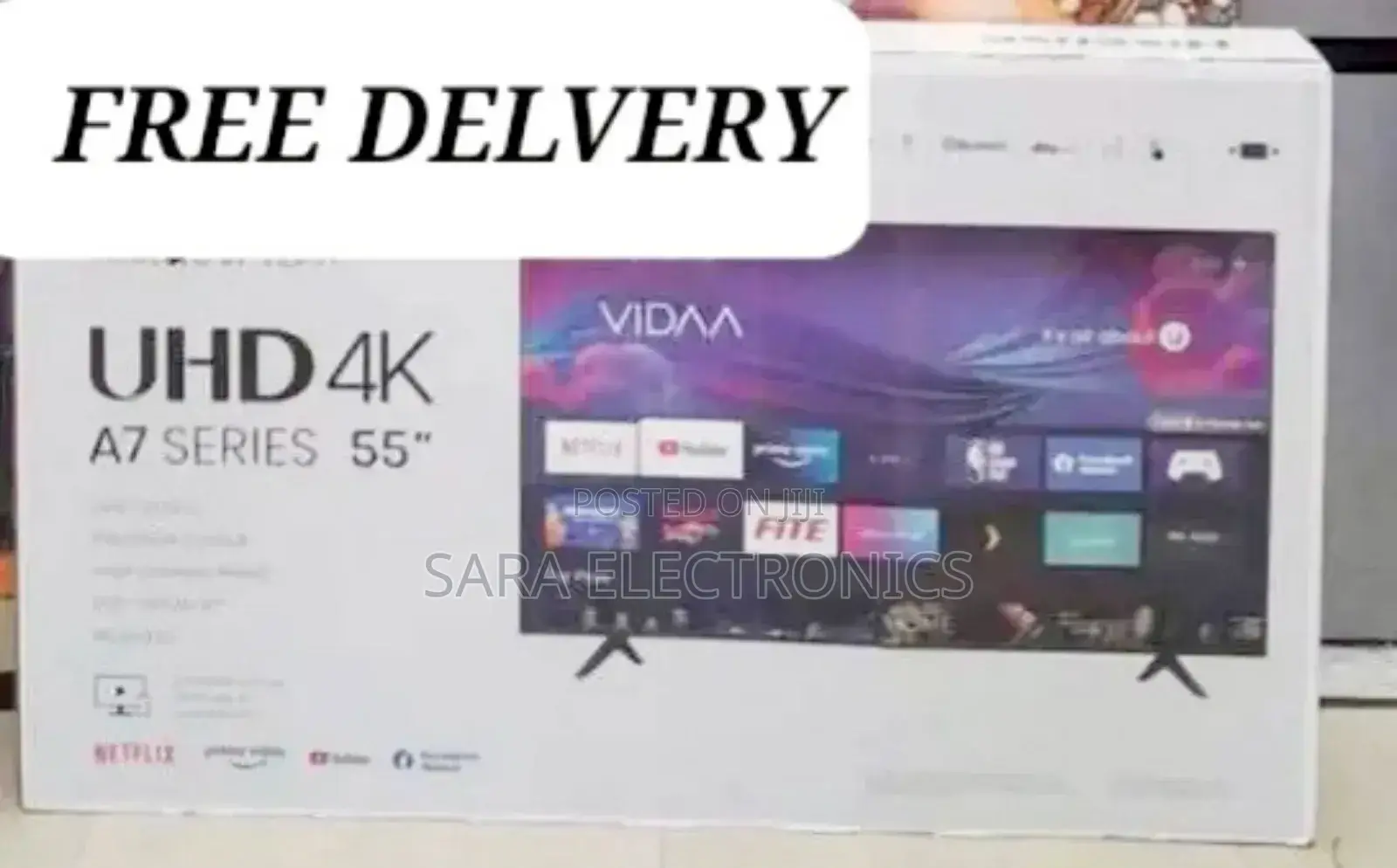 Hisence 55" A7 Series Uhd Tv New 2025