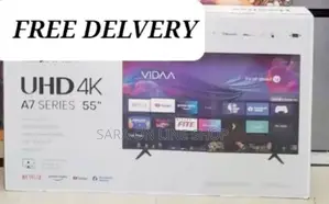 Hisence 55" A7 Series Uhd Tv New 2025