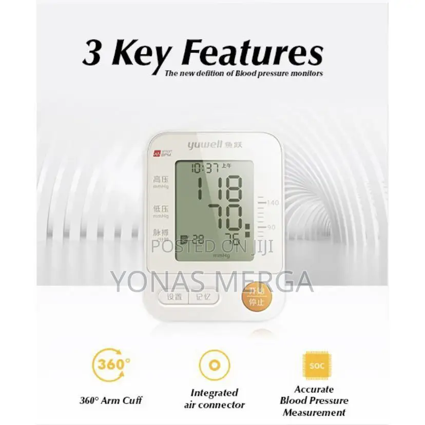 Blood Pressure Monitor谷٣dependable and Feature-Rich Device