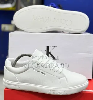 Calvin Klein Sneakers White Master Quality Shoes