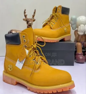 Timberland Premium Boots Orange Master Quality Shoes