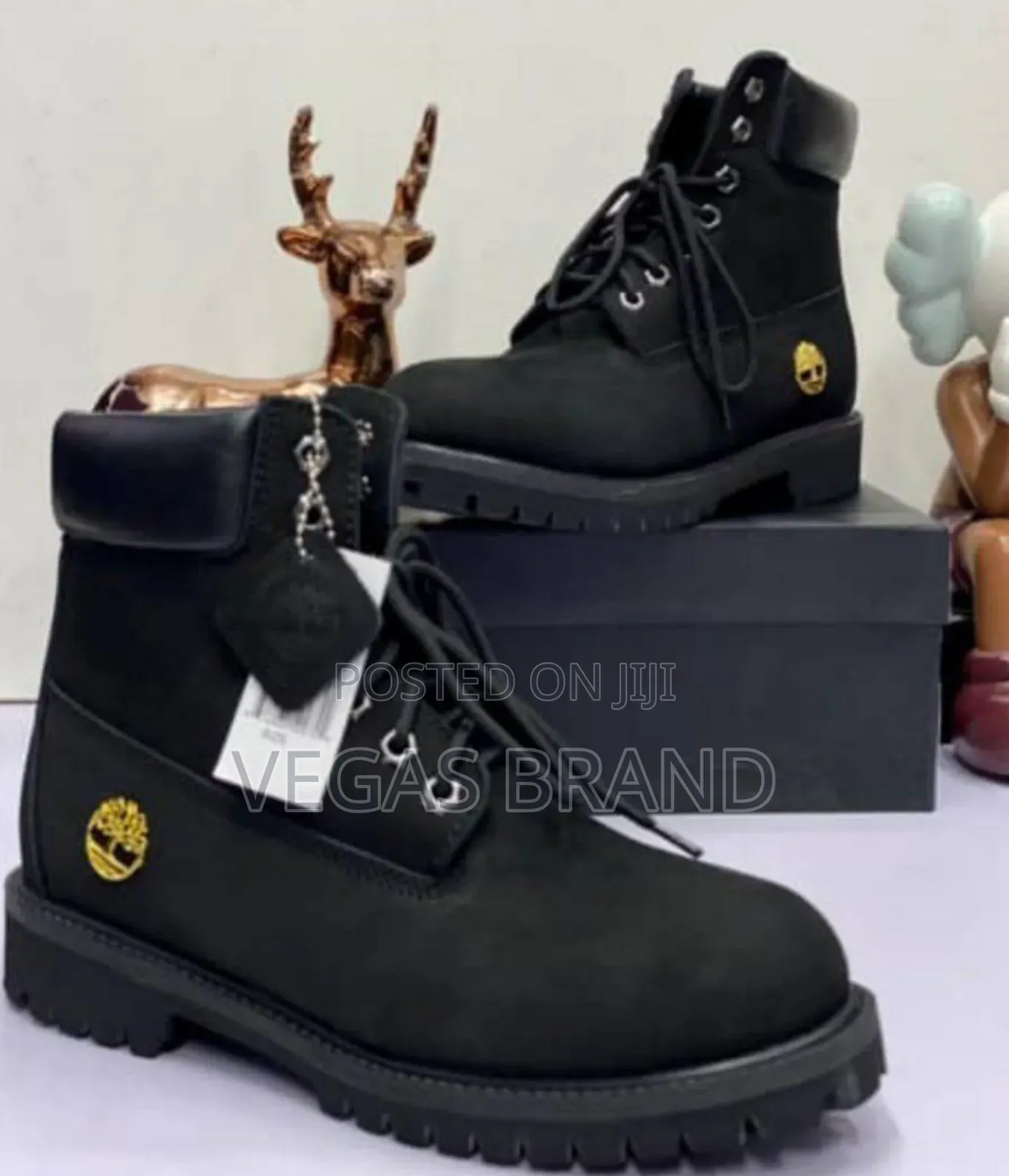 Timberland Premium Boots Black Master Quality Shoes