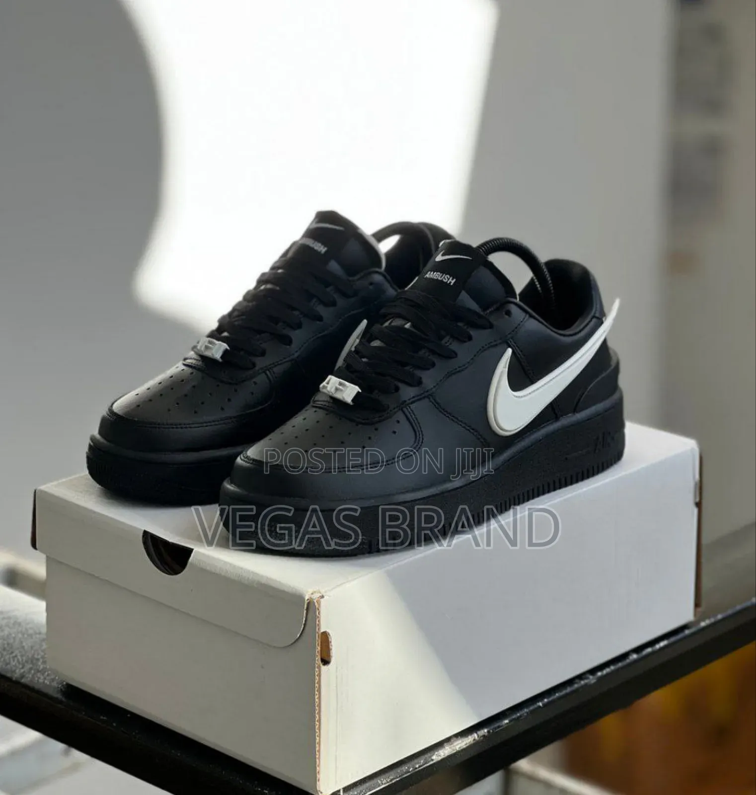 Nike Air Force 1 Ambush Leather Black Master Quality Shoes