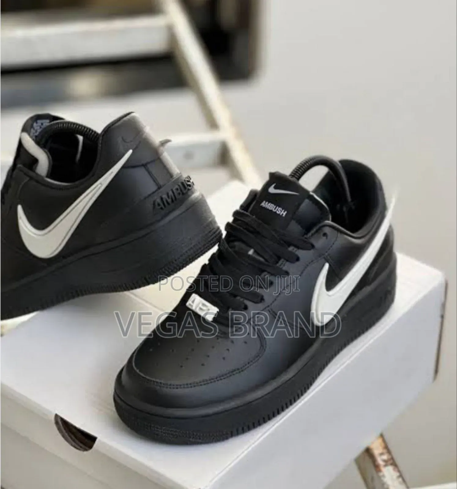 Nike Air Force 1 Ambush Leather Black Master Quality Shoes