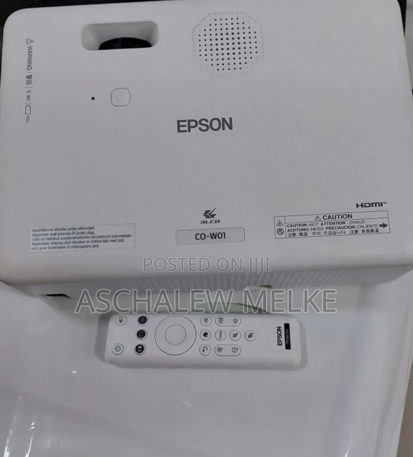 Brand New Epson Projector Co-W01
With Bag and Remote 
Epson