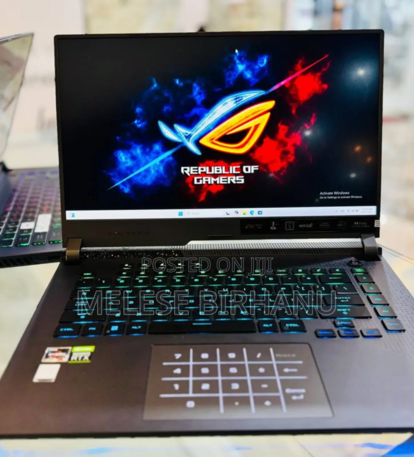 New Laptop Asus ROG Strix G16 G614 16GB AMD Ryzen 9 SSD 512GB