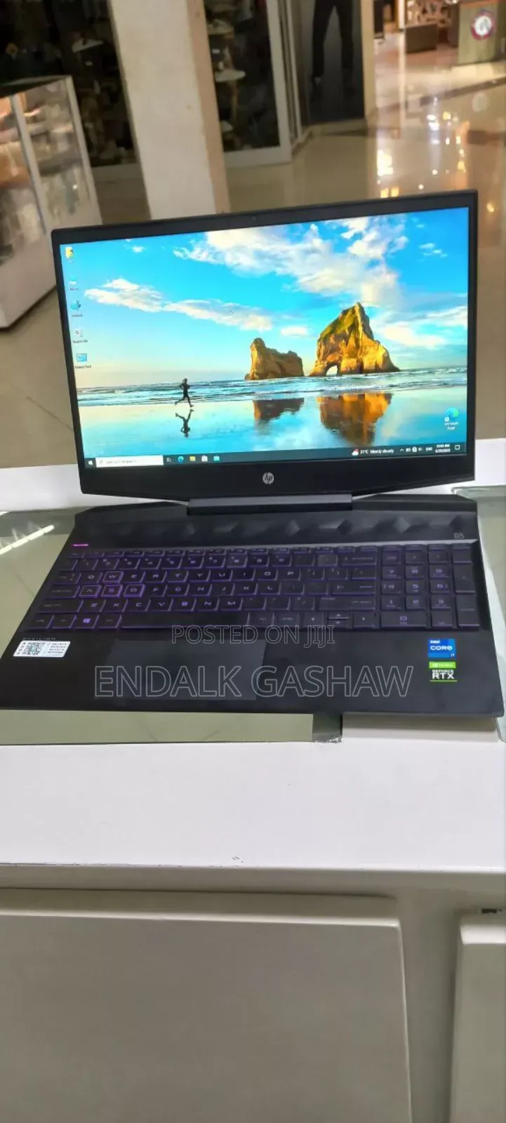 New Laptop HP Pavilion Power 15 16GB Intel Core I7 SSD 512GB