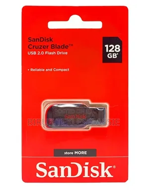 Photo - Original Sandisk Cruzer Blade 128gb Usb 2.0 Flash Drive