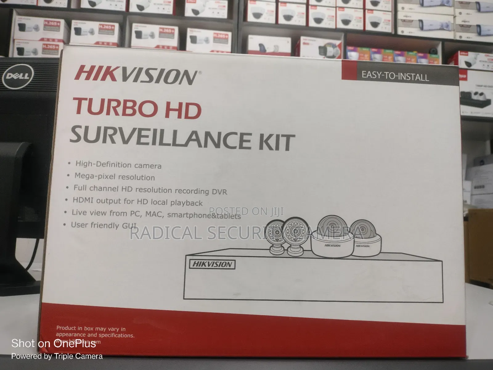 Security Camera Hikvision Surveillance Kit 4 Channel