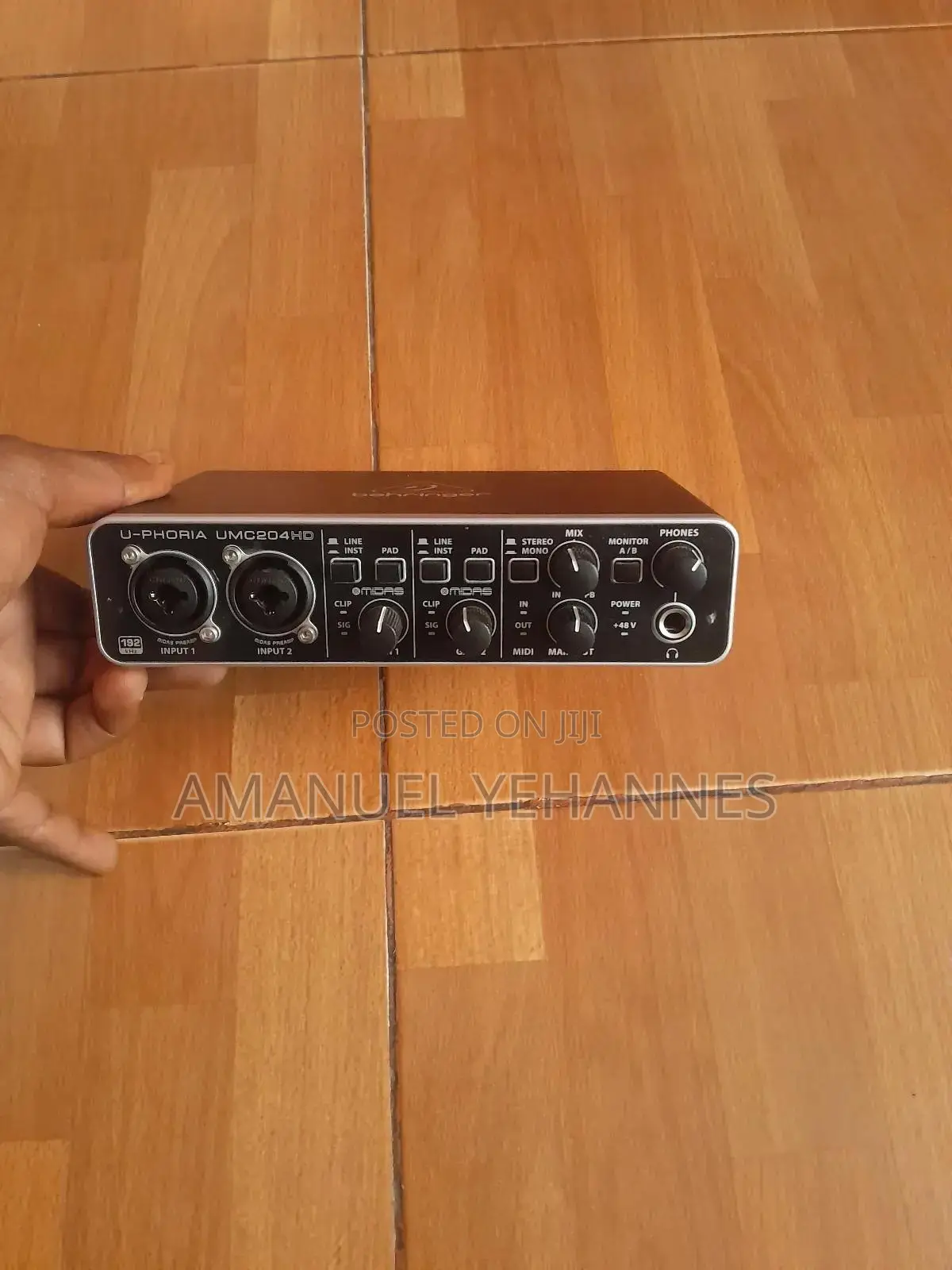 Behringer U-Phoria Umc22hd Sound Card