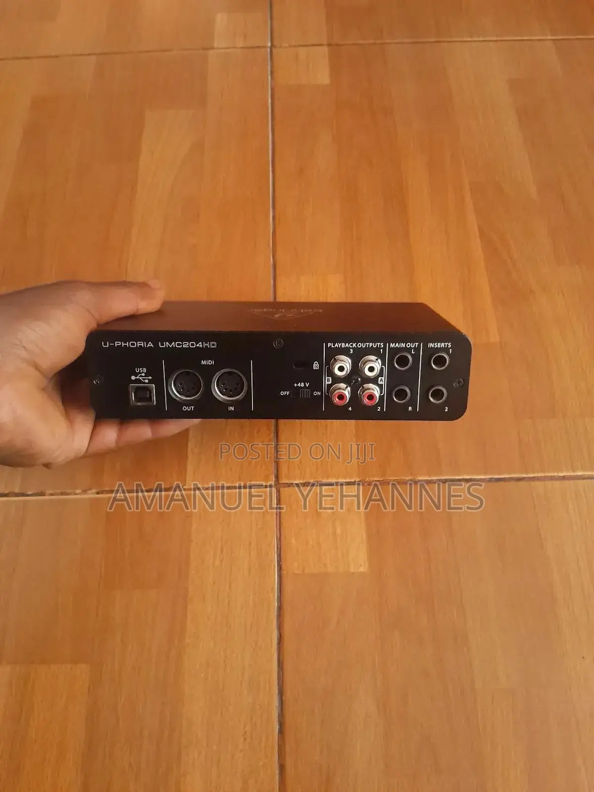 Behringer U-Phoria Umc22hd Sound Card