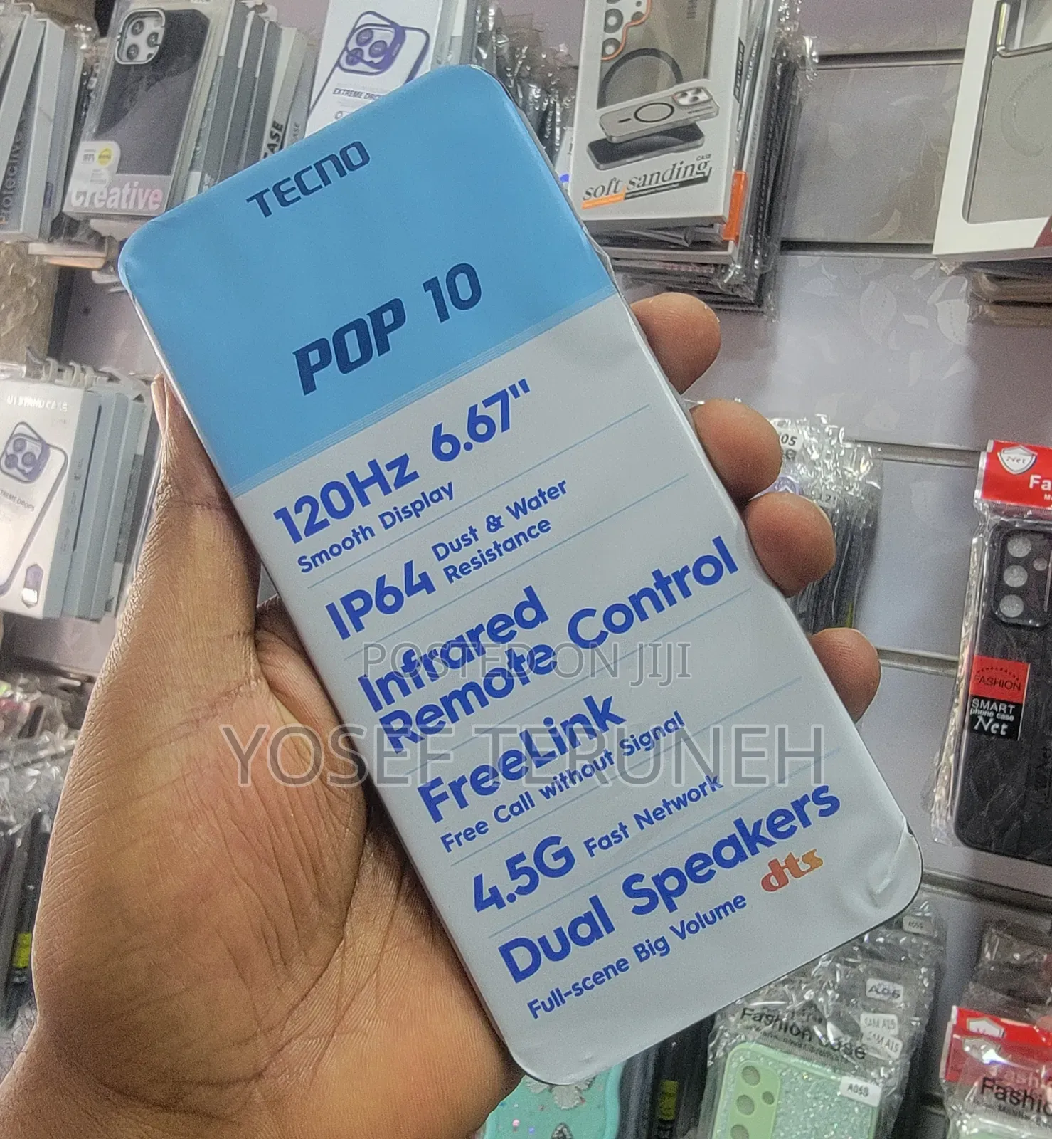 New Tecno Pop 10 64 GB Black