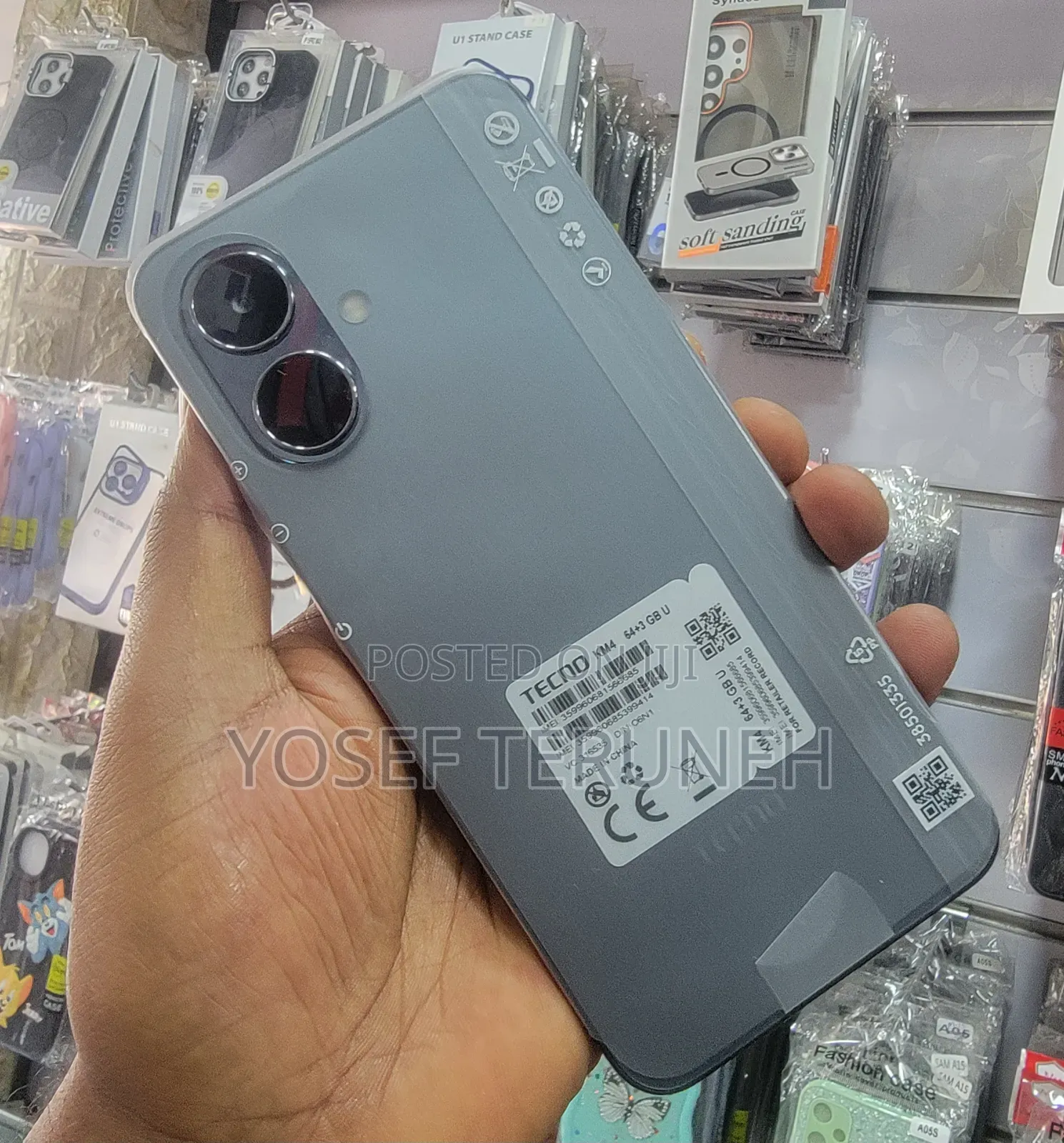 New Tecno Pop 10 64 GB Black