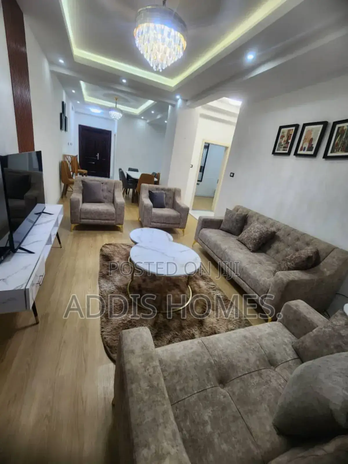 Furnished 2bdrm Apartment in Bole for rent