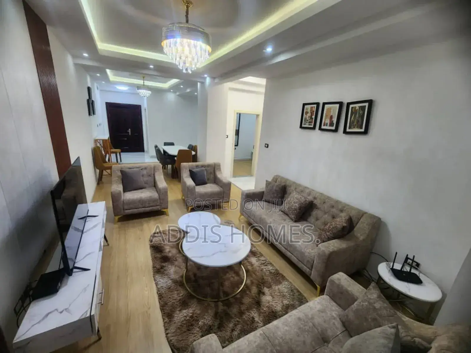 Furnished 2bdrm Apartment in Bole for rent