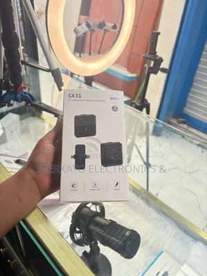 Sx31 Wireless Microphone for iPhone , Type -C , Camera