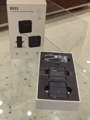Sx31 Wireless Microphone for iPhone , Type -C , Camera