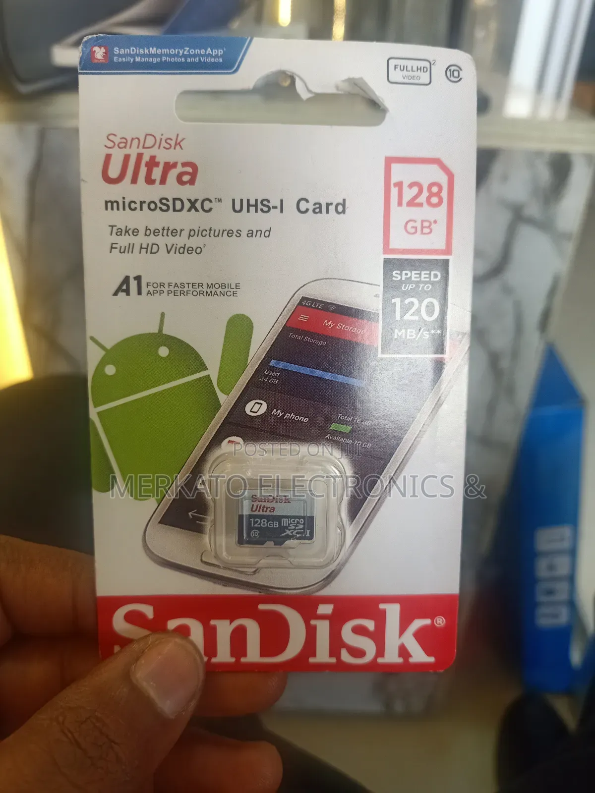 Sandisk Sd Card Phone Camera | 128gb