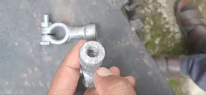 Car Battery Connector Adapter Silver Nuts Side