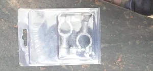 Car Battery Connector Adapter Silver Nuts Side