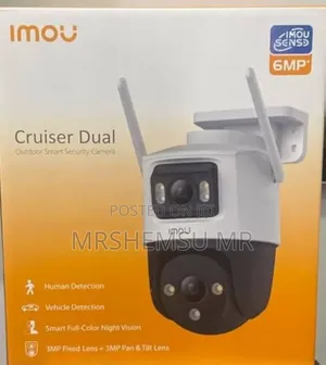Imou Cruiser Dual 6mp - Wi-Fi Camera With Pan, Tilt Zoom