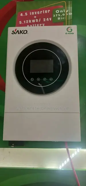 Hybrid Solar Inverter 3kw–5kw | Pure Sine Wave | Ethiopia