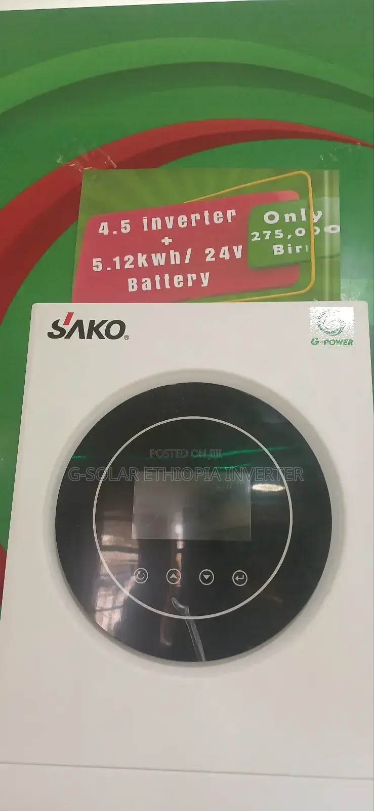 Hybrid Solar Inverter 3kw–5kw | Pure Sine Wave | Ethiopia