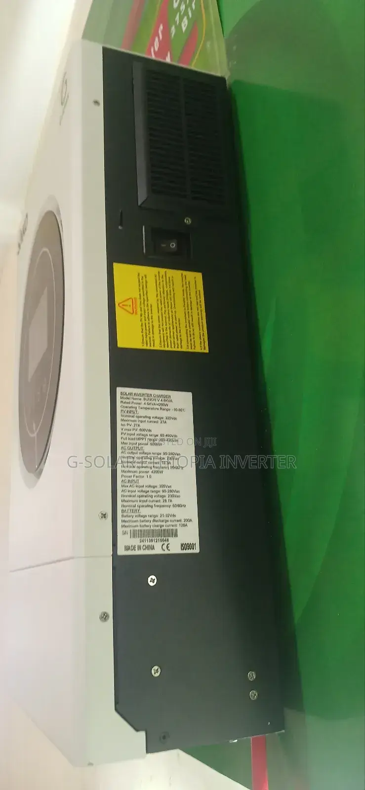 Hybrid Solar Inverter 3kw–5kw | Pure Sine Wave | Ethiopia