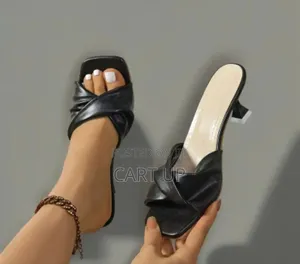 Photo - Soft Leather Heeled Sandal