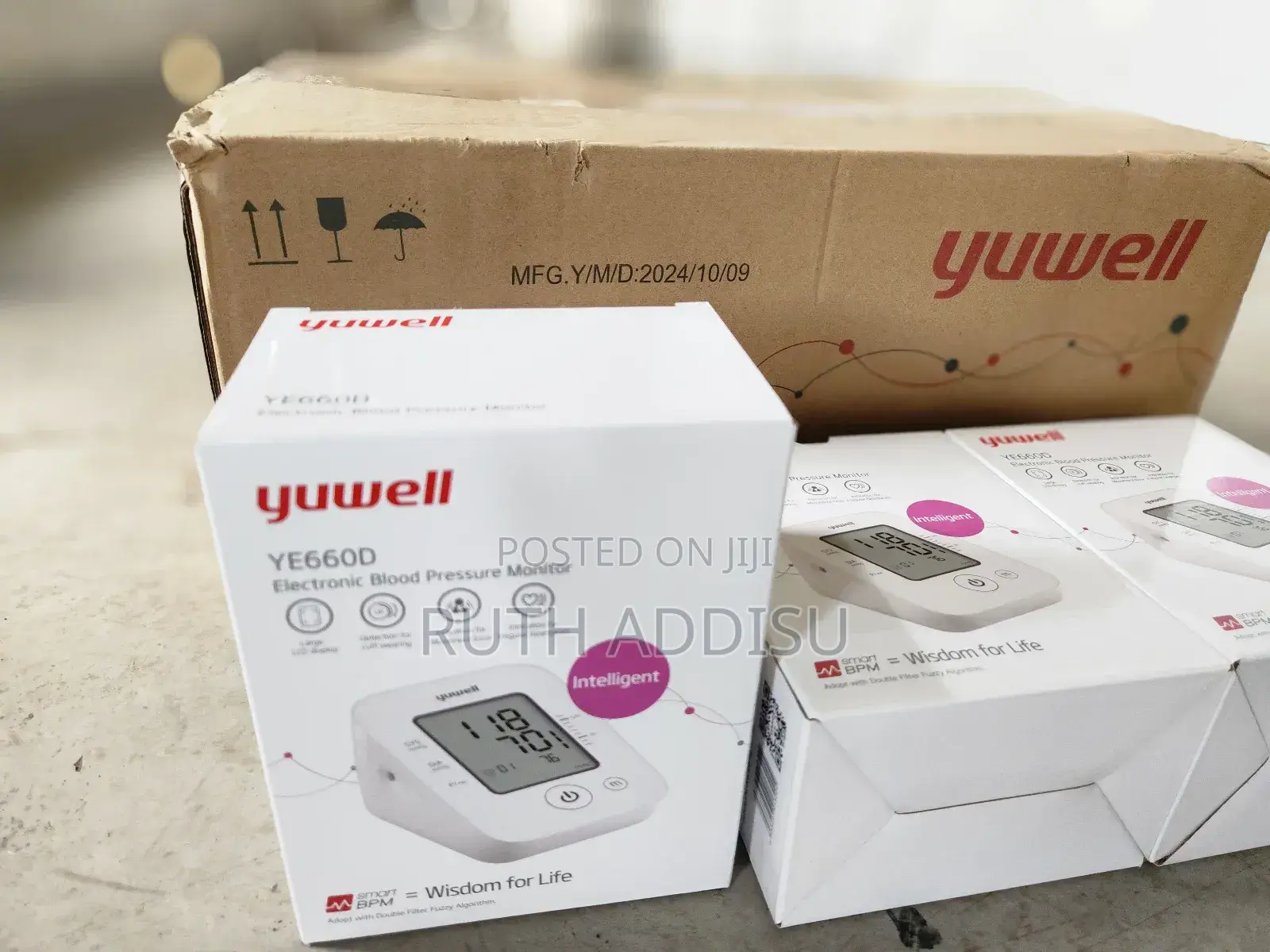 Digit Blood Pressure Monitor瓶蓋blood Pressure Monitor Medical