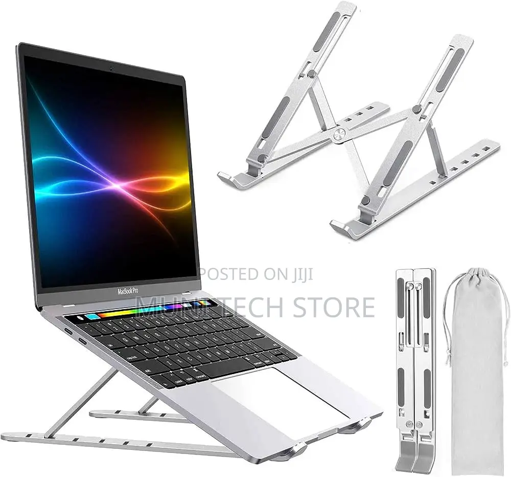 Adjustable Stainless Steel Laptop Stand