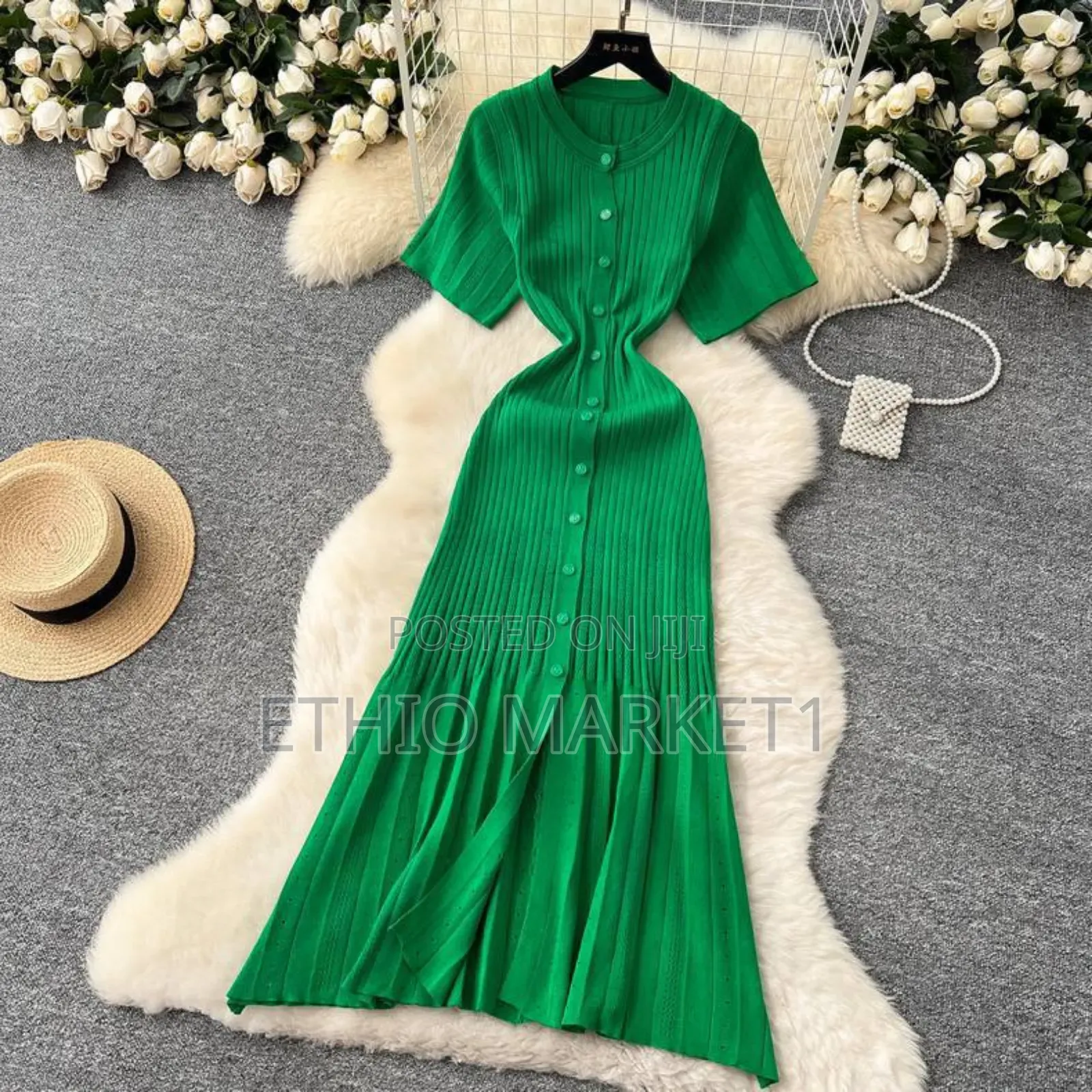 Women's Trending Dress New Green Color