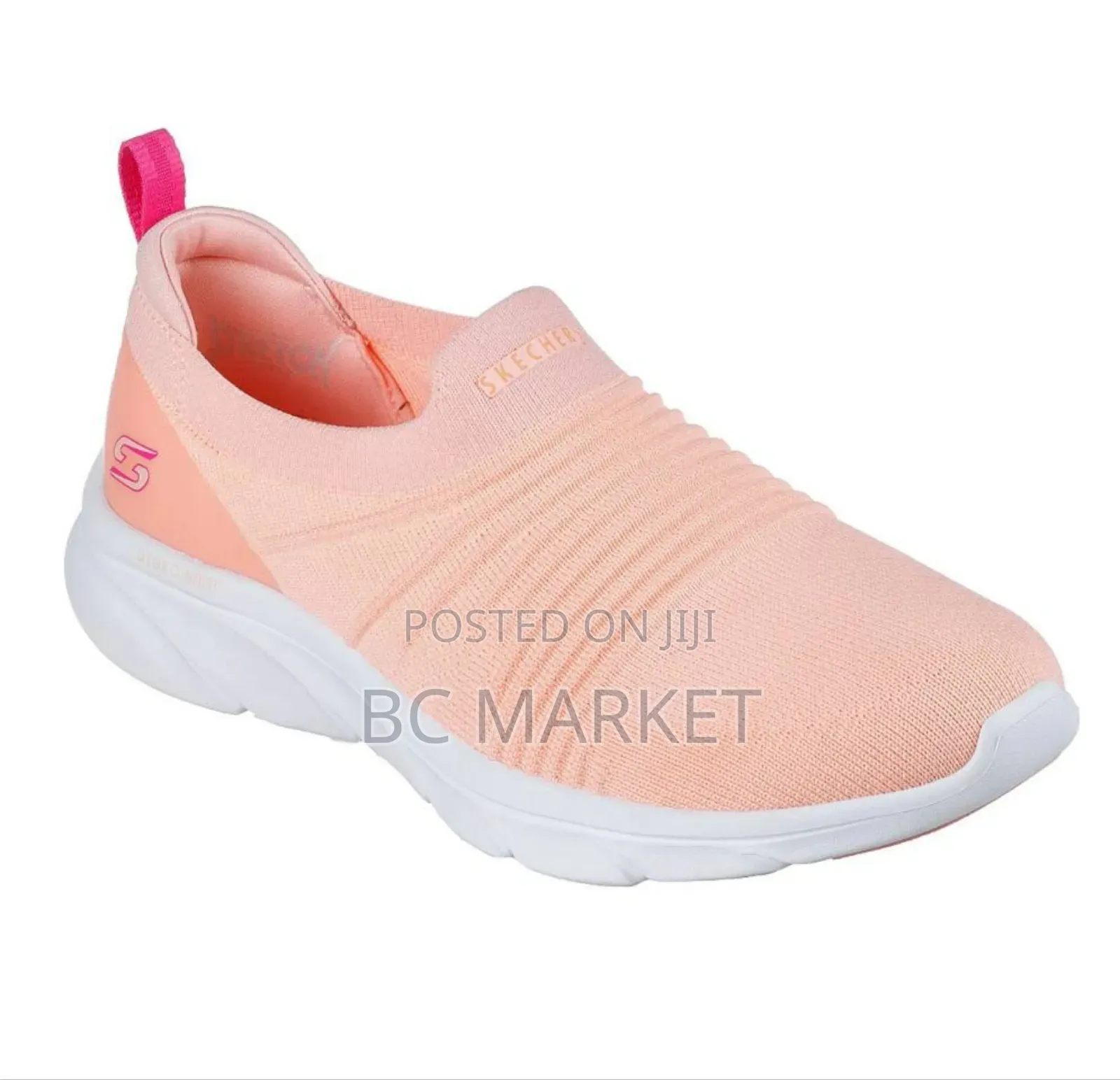 Orange Shoes Fir Ladies Skechers