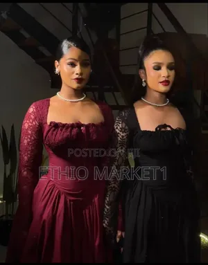 Ladies Dress Black Color Fashionable Dress