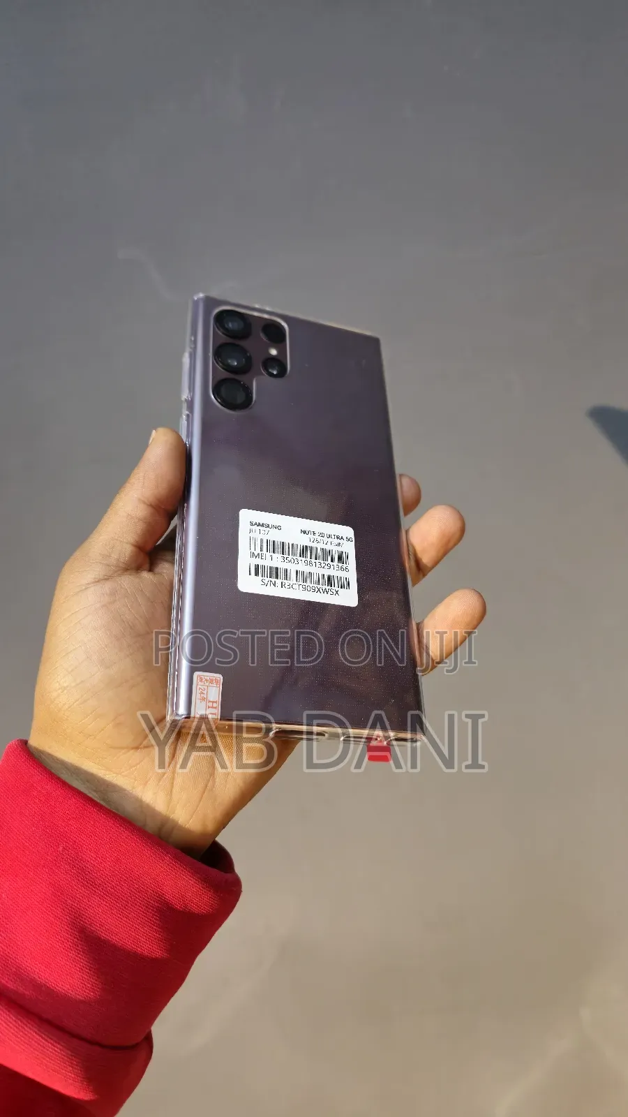 New Samsung Galaxy S22 Ultra 5G 256 GB Black