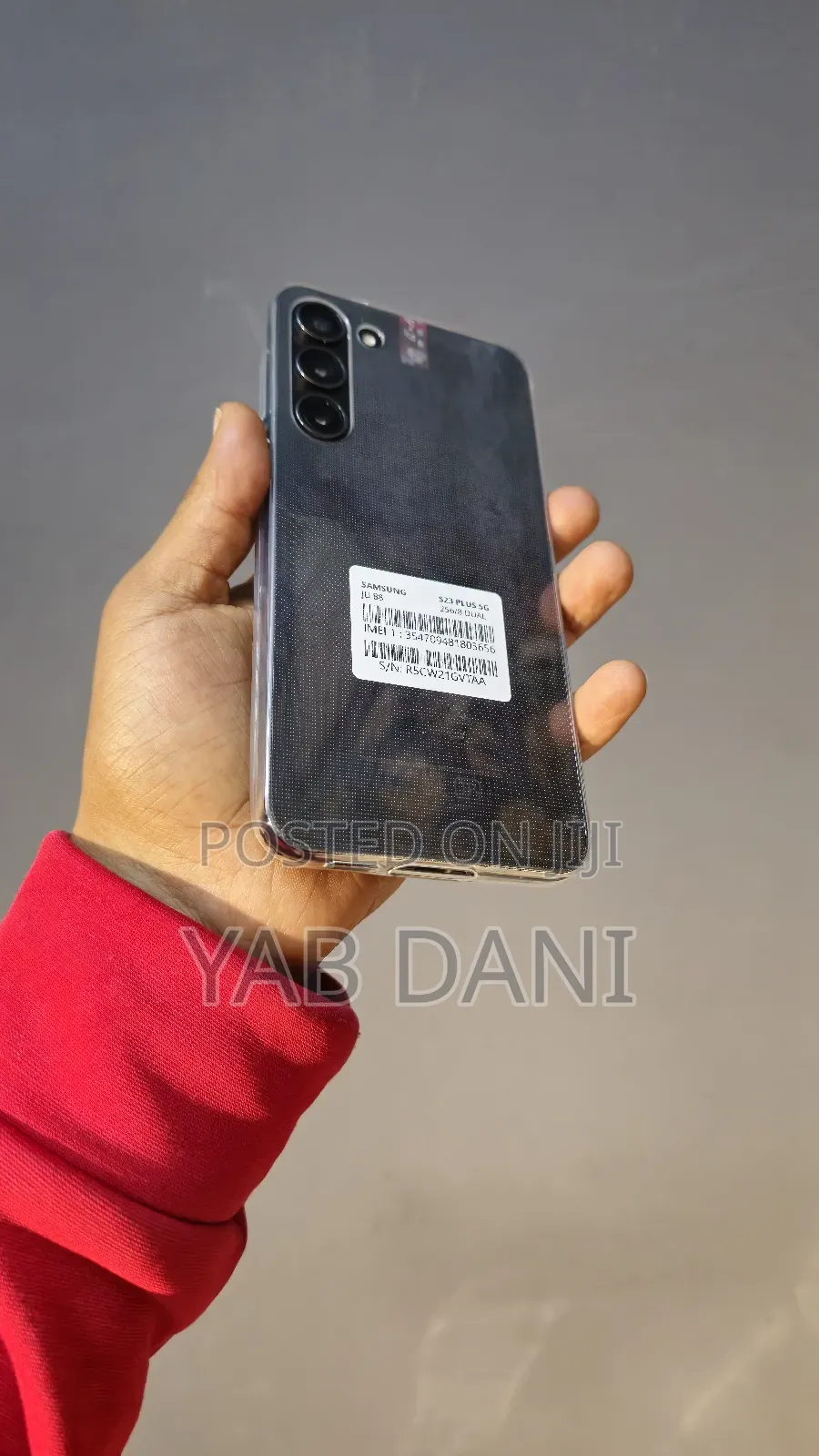 New Samsung Galaxy S23 Plus 256 GB Black