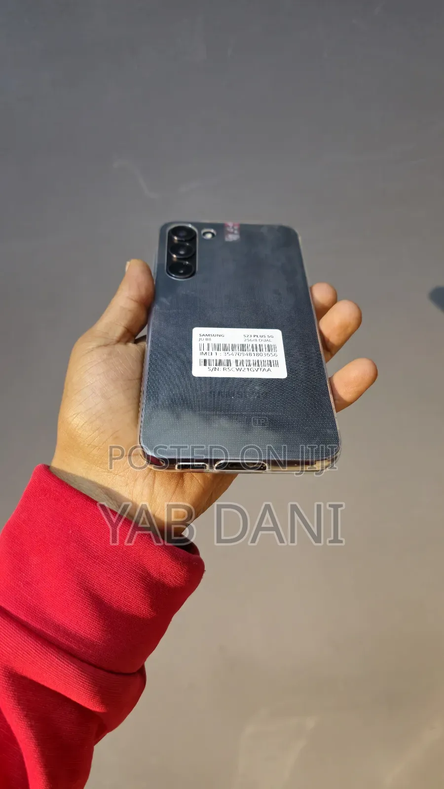 New Samsung Galaxy S23 Plus 256 GB Black