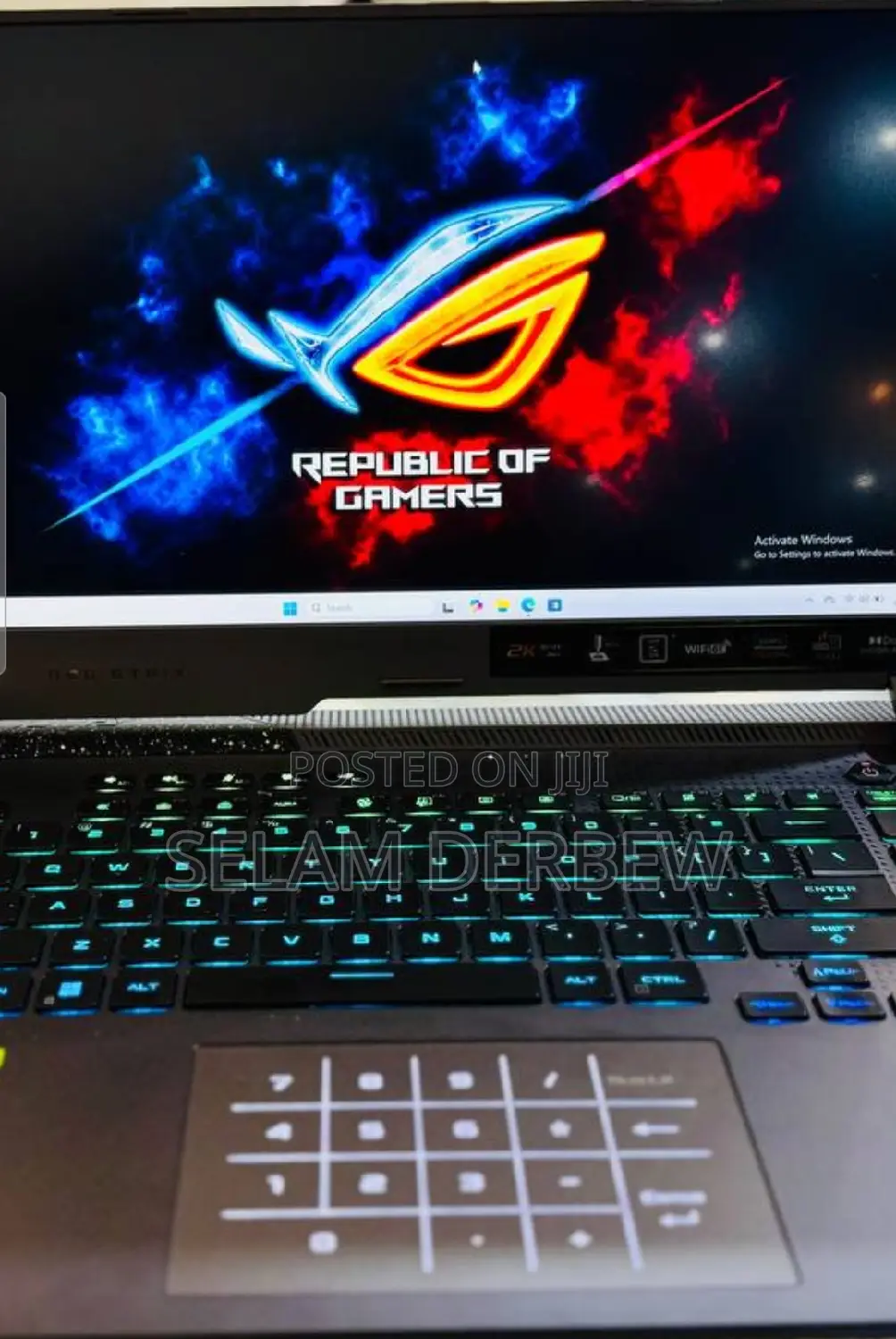 New Laptop Asus ROG Strix G15 16GB AMD Ryzen 9 SSD 512GB
