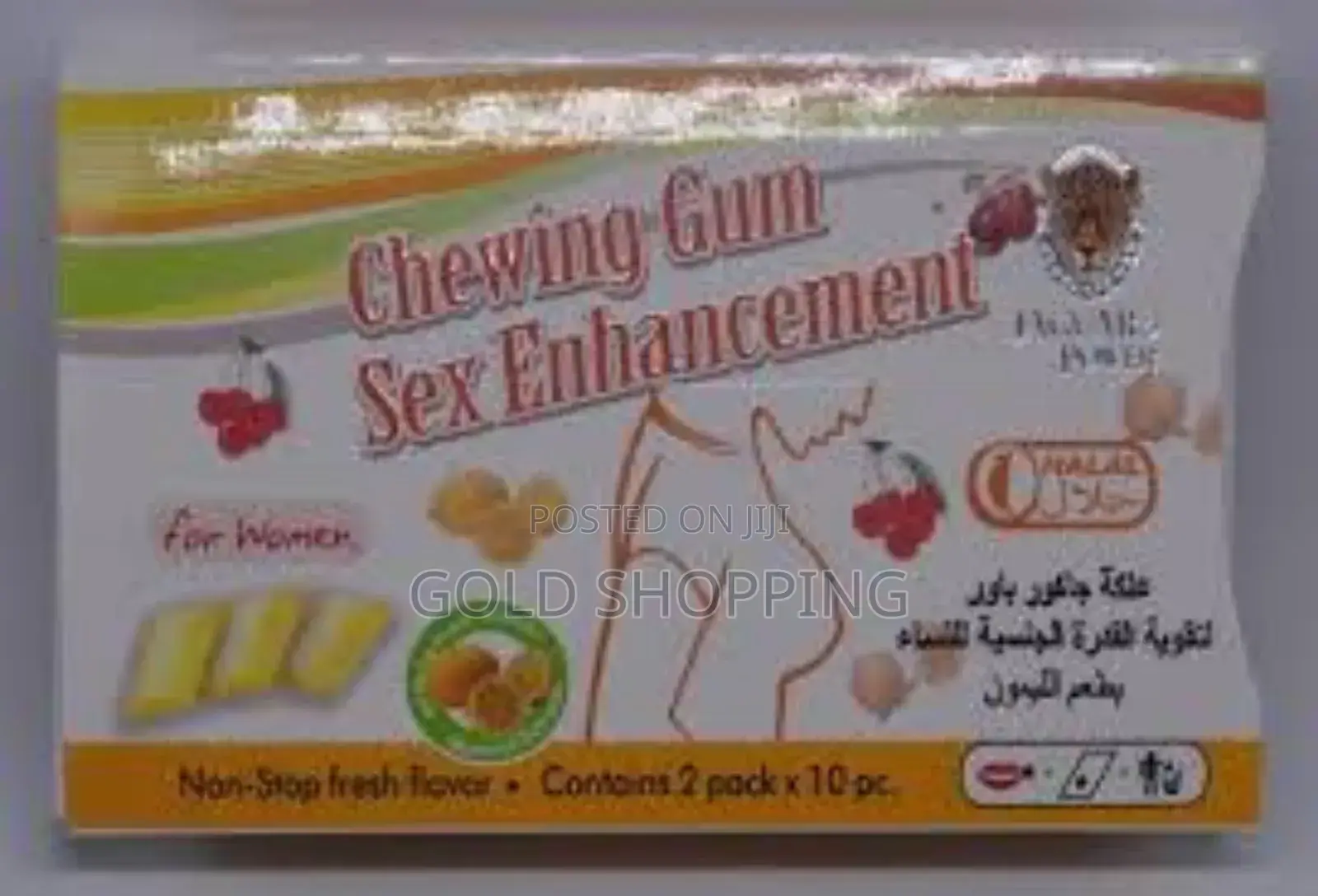 Sex Enhancement Chewing Gum for Women's