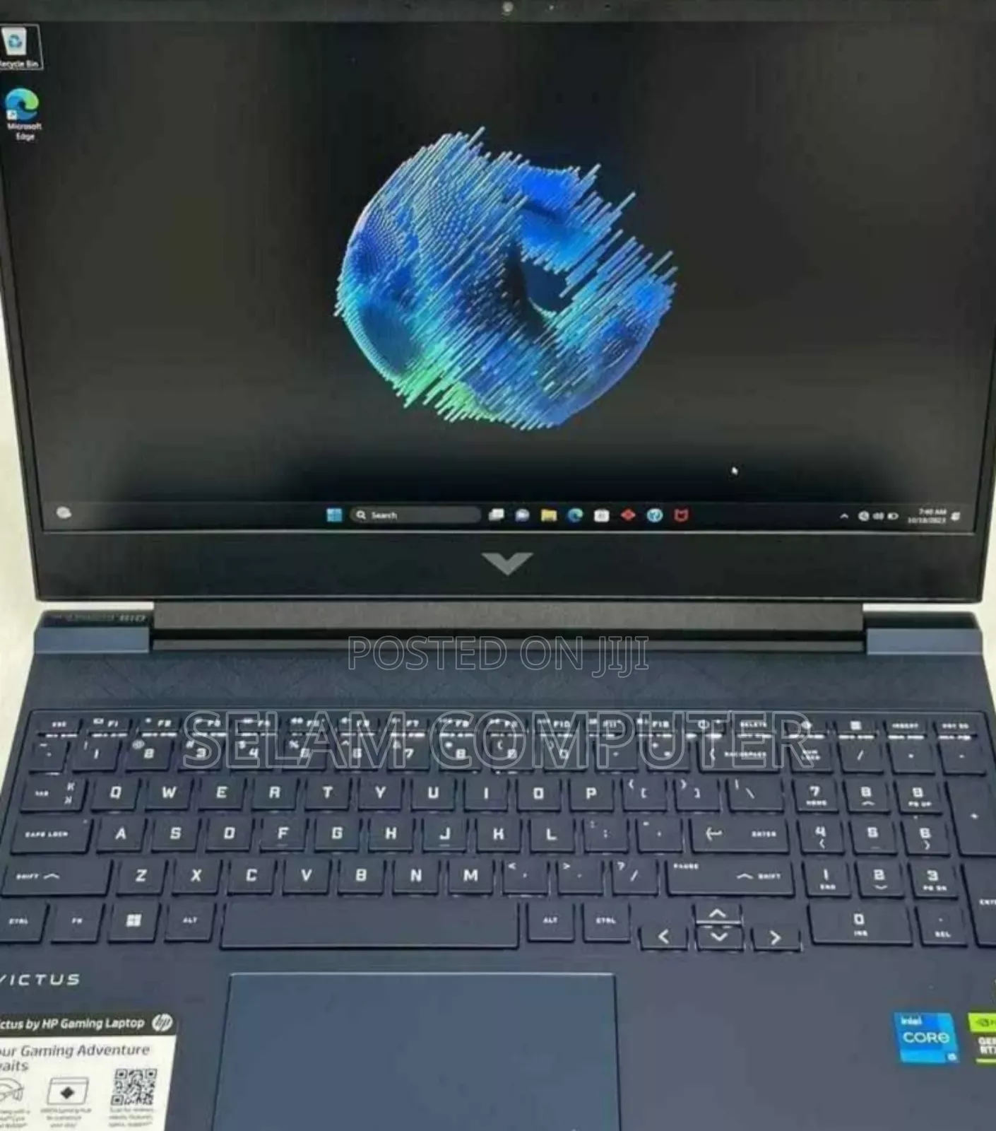 New Laptop HP Victus 16 16GB AMD Ryzen 7 SSD 1T