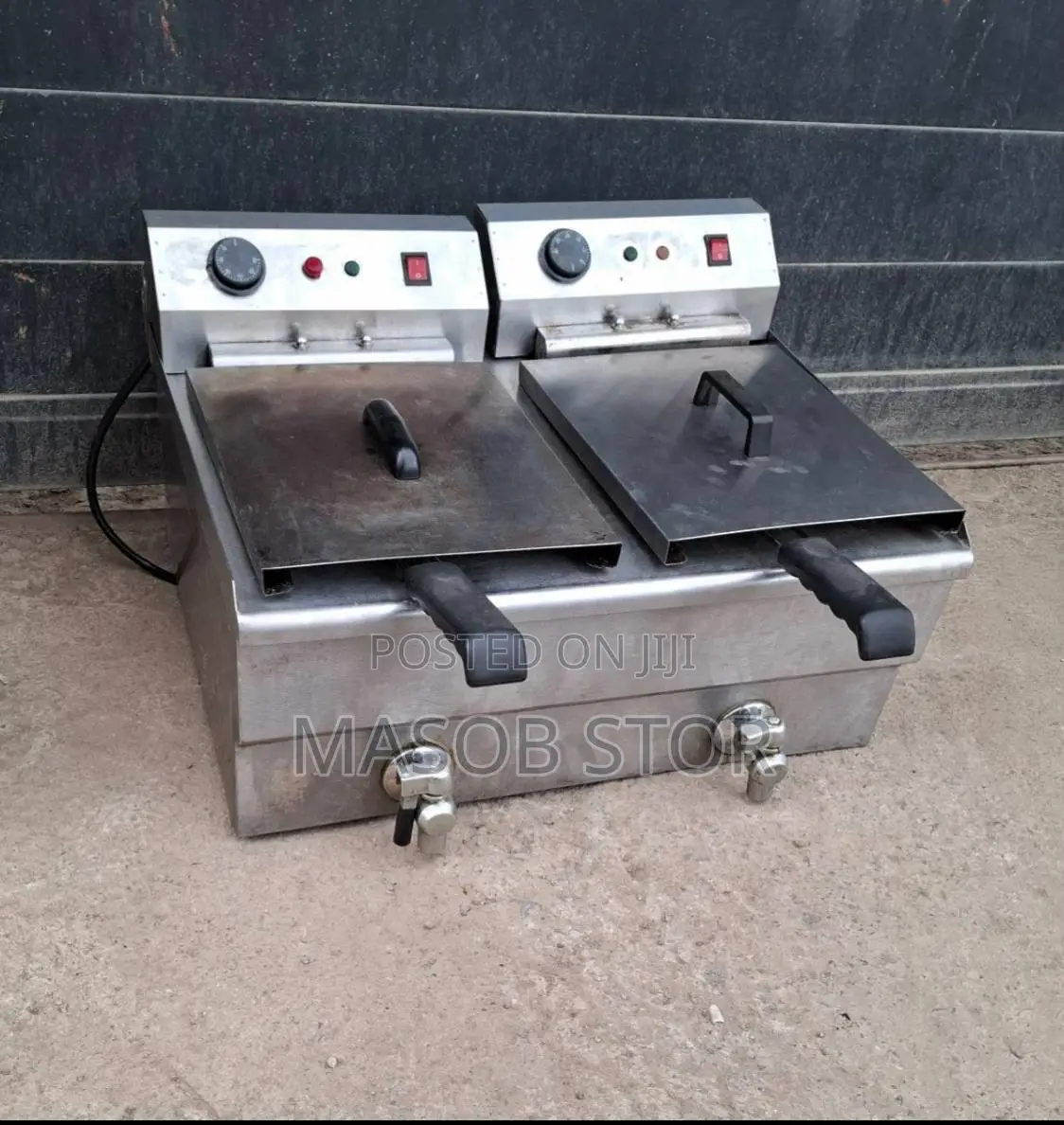 Kitchen Power Fryer Machine / መጥበሻ